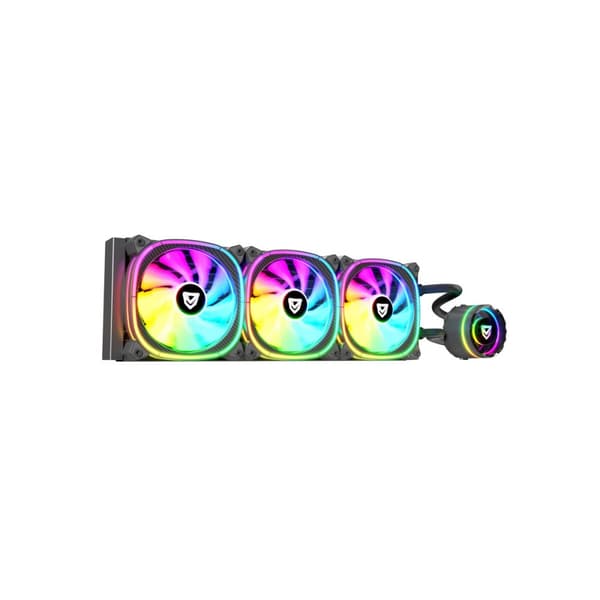 CPU-fläkt Nfortec NF-WC-ATRIAX-360-B Svart