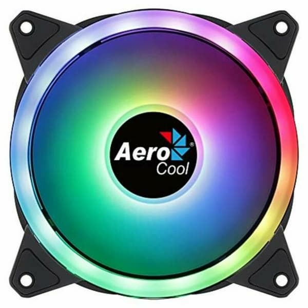 Boxventilator Aerocool Duo 12 1000rpm (Ø 12 cm) RGB Ø 12 cm (1 enheder)