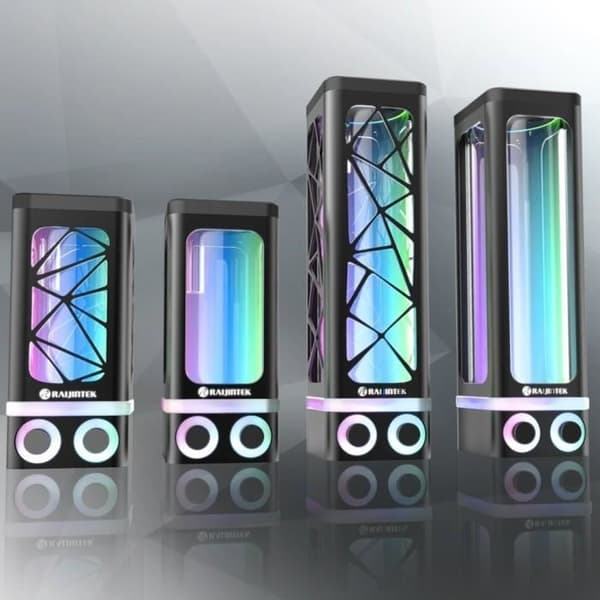 Reservoar vattenkylning - RAIJINTEK - ANTILA PURE R240B - 262,5mm - ARGB - Svart