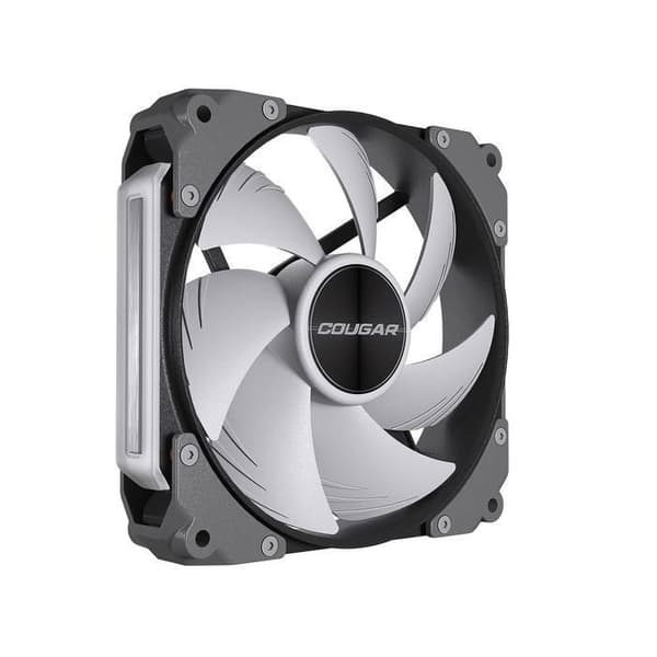 Gamingfläkt - Cougar Gaming - APOLAR120RGB - Svart - Q-Stop - RGB-belysning - 120 mm
