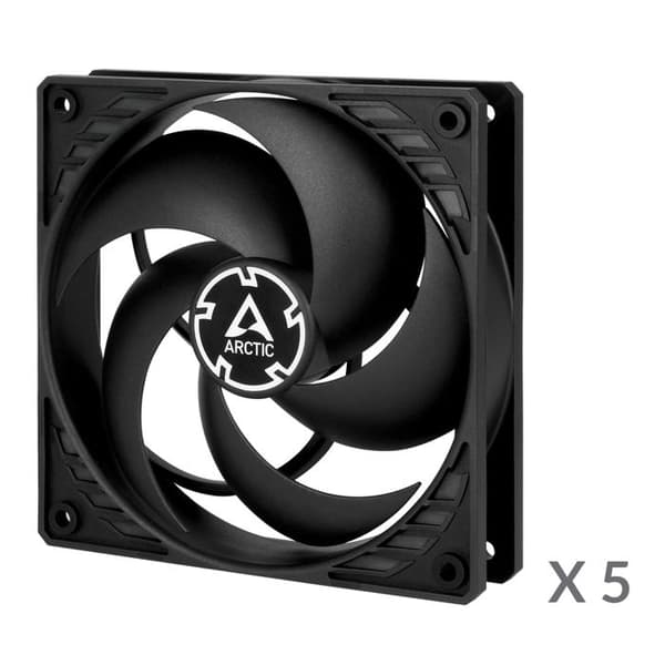 Kylare - ARCTIC - P12 Värdepaket - 12 cm - 1800 varv/min - 0,3 sone