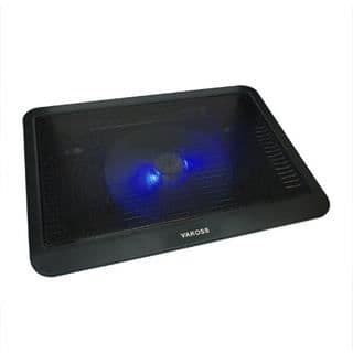 VAKOSS Cooling Pad 17' Laptop Kylare - VKO LF-1854LK - Svart - Blå LED Svart