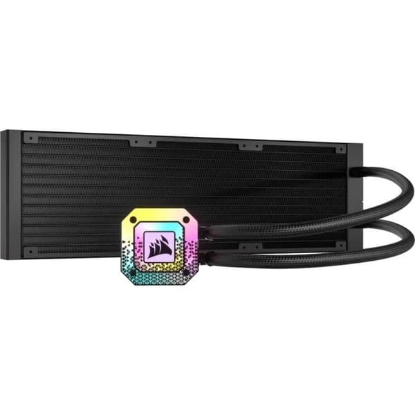 CORSAIR - H150i ELITE CAPELLIX XT - Allt-i-ett vattenkylningssats - 360 mm kylare - Svart - (CW-9060070-WW)