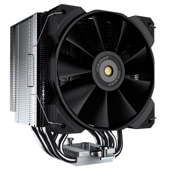 Luftkylare - Cougar Gaming - FORZA 85 - COUGAR MHP120 High Performance Fläkt - Anti-Heat Pipe Oxidation Design Svart