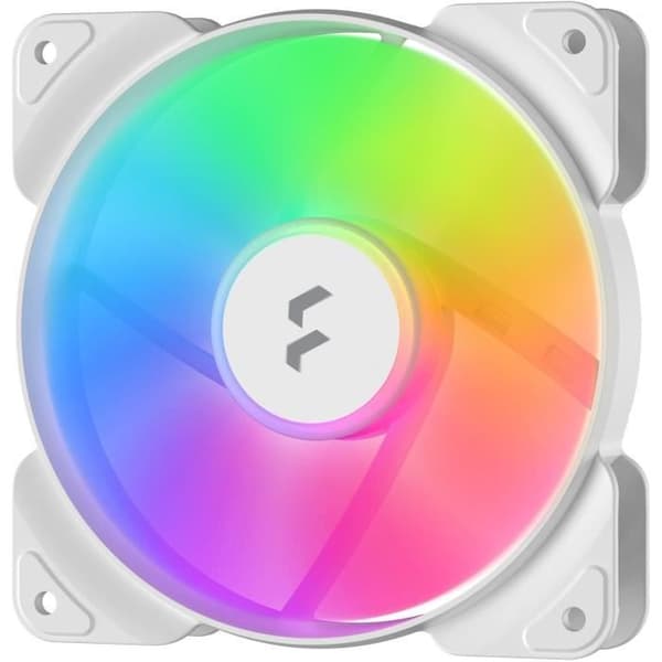 FRACTAL DESIGN - Aspect 12 RGB PWM White Frame - PC-fläkt - 12 x 12 x 2,5 cm - FD-F-AS1-1209 Vit