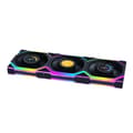 Miniatyrbild 2 av 4: Fläkt - LIANLI - Uni Fan SL 120 LCD Reverse ARGB Trådlös - Svart - 120 mm - 4-pin kontakt