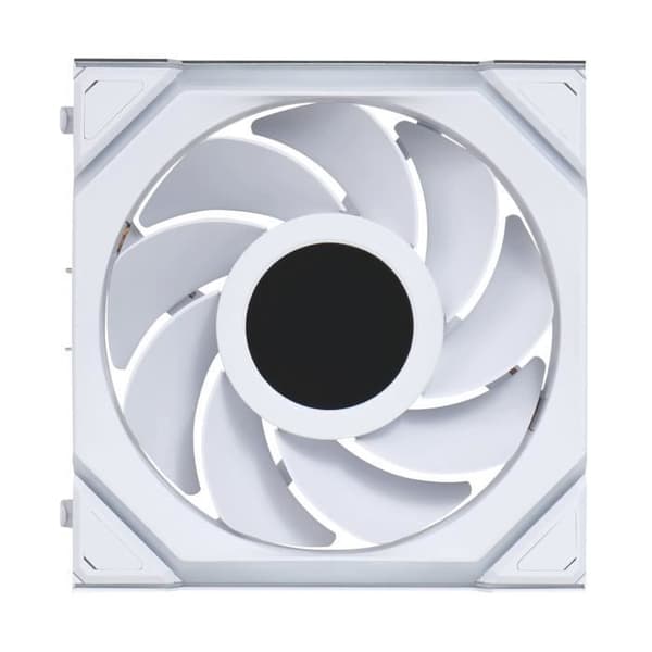 Ventilator - LIANLI - Uni Fan SL 120 LCD Reverse ARGB Wireless - 120 mm - Vit - LCD-skärm