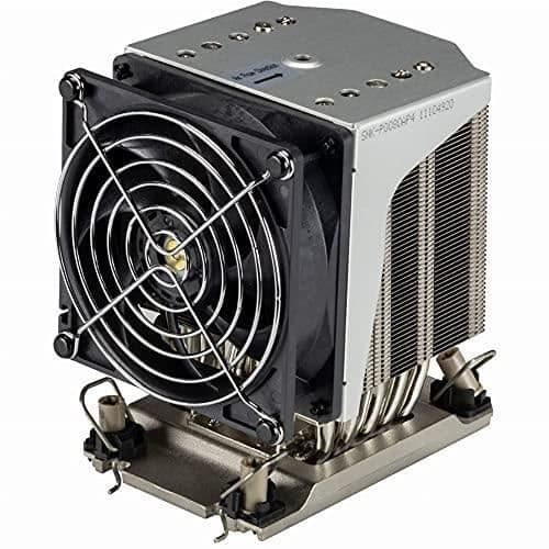 SUPERMICRO CPU luftkylare SNK-P0080AP4 Kompatibel med Intel Xeon 3,6" 270W Svart, Rostfritt stål