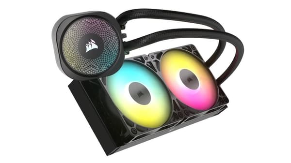 Corsair NAUTILUS 240 RS ARGB vätskeprocessor Allt-i-ett vätskekylare Svart 1 st.