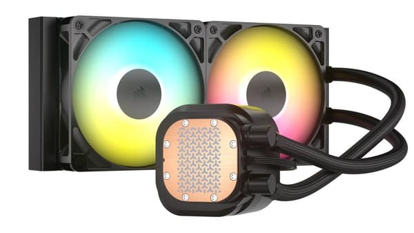 Corsair NAUTILUS 240 RS ARGB vätskeprocessor Allt-i-ett vätskekylare Svart 1 st.