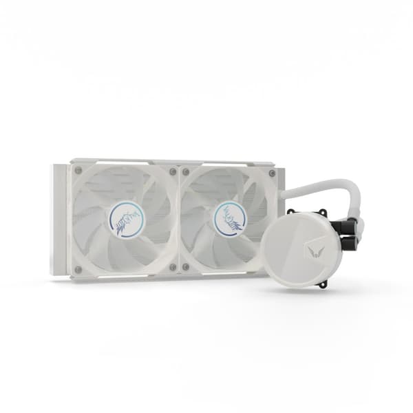 Valkyrie A240 White Processor Allt-i-ett vätskekylare 24 cm
