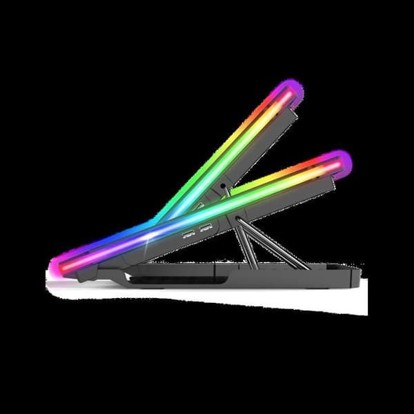 SPIRIT OF GAMER - AIRBLADE 1200 - Ventilerat RGB bärbar stativ - 10'' till 19''