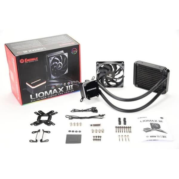 ENERMAX vattenkylning LiqMax III 120 flytande CPU-kylare (ELC-LMT120-HF)