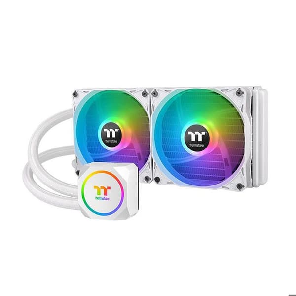 Kit för vattensystem - Thermaltake - TH240 ARGB Sync - Vit - One size - Aluminium med koppar