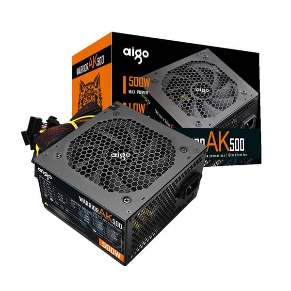 Datamaskin strømforsyning Aigo AK500 (svart)