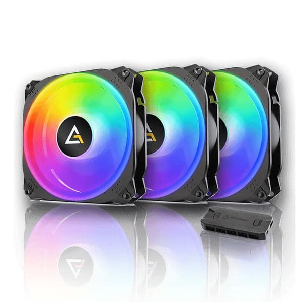 Antec Prizm X 120 ARGB 3+C ARGB kabinfläkt 120 mm 3 uds
