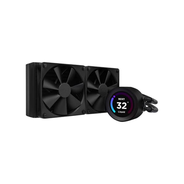 NZXT Kraken Elite 240 - kylsystem med vätska till processorn - med LCD-display