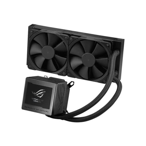ASUS ROG RYUJIN III 240 - kylsystem med vätska till processorn - med LCD-display Svart