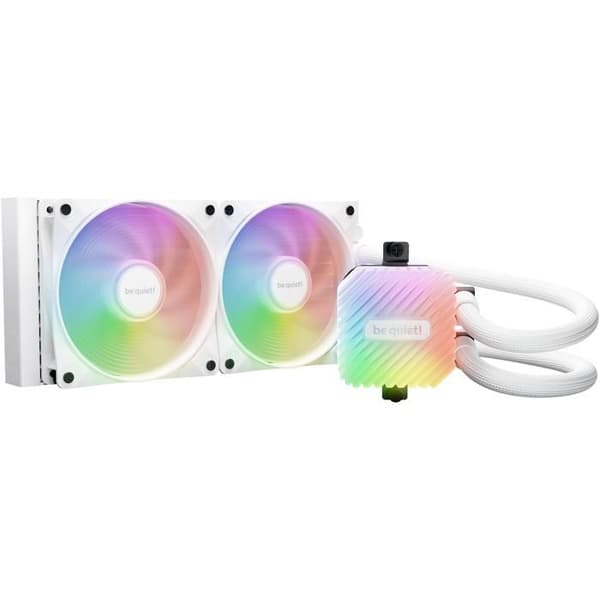 Kit för vattencooling - BE QUIET - Light Loop 240 mm - Vit - ARGB - Kompatibel med AM4 Vit