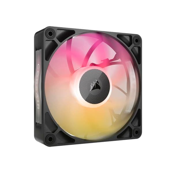 Vätskekylare - CORSAIR - iCUE LINK RX120 RGB MAX - 120 mm - RGB-belysning - Kompatibel med AM4 Svart