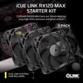 Miniatyrbild 2 av 3: Kylning PC - CORSAIR - CO-9051042-WW - iCUE LINK RX120 Max Trekylare