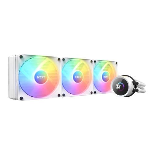 NZXT Kraken 360 RGB - kylsystem med vätska till processorn Vit