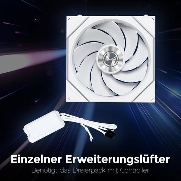 Ventilator - LIAN LI - UNI FAN TL Ss - 120mm - ARGB - PWM - Vit