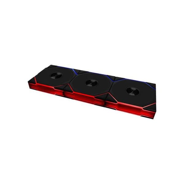 12TL1W3B Lian-Li UNI FAN TL Trådlös ARGB PWM Chassifläkt - Paket 3x120mm - Svart