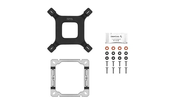 DeepCool AG400 WH ARGB Processor 12 cm Vit