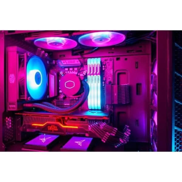 COOLER MASTER MasterLiquid ML120L V2 RGB - WaterCooling AIO-processor (Intel & AMD), 1x 120mm RGB