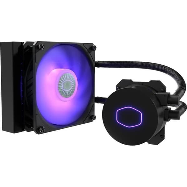 COOLER MASTER MasterLiquid ML120L V2 RGB - WaterCooling AIO-processor (Intel & AMD), 1x 120mm RGB