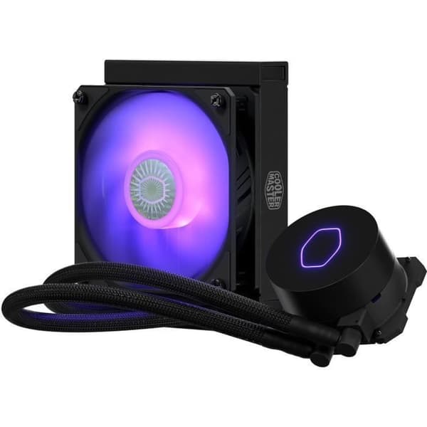 COOLER MASTER MasterLiquid ML120L V2 RGB - WaterCooling AIO-processor (Intel & AMD), 1x 120mm RGB