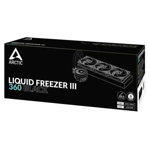 Arctic Liquid Freezer III 360 Svart