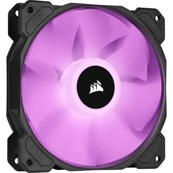 CORSAIR Fläkt SP-serien - SP120 RGB ELITE - 120 mm RGB LED-fläkt med AirGuide - Triple Pack Lighting Node CORE (CO-9050109-WW)
