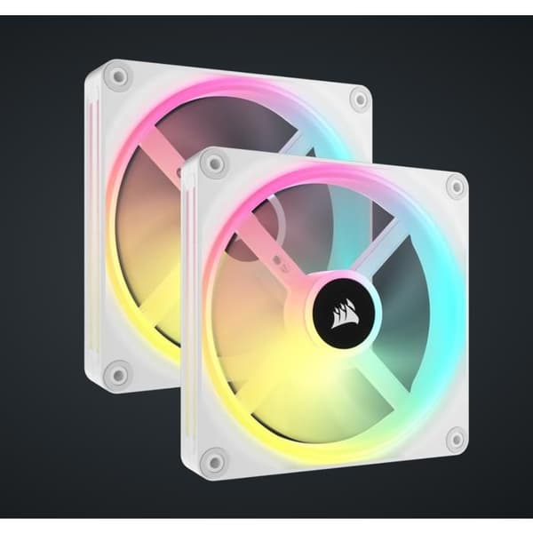Corsair iCUE LINK QX140 RGB-serien, PWM-fläkt - 140 mm, svart