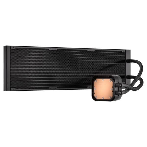CORSAIR - H170i ELITE LCD XT - Allt-i-ett vattenkylningssats - 420 mm kylare - Svart - (CW-9060076-WW)