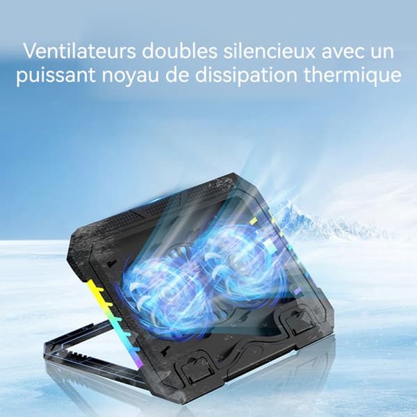 TD® Cooler Kylare Laptop Luftfläkt Kylningsextraktor Mini Perifer USB-extraktion