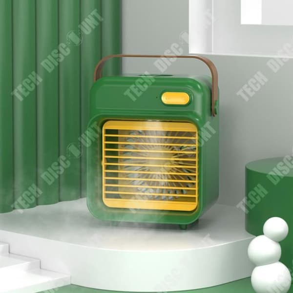 TD® USB-kylare Kylning Luftkonditionering Laddning Bärbar Desktop Vattenkylning Sprayfläkt