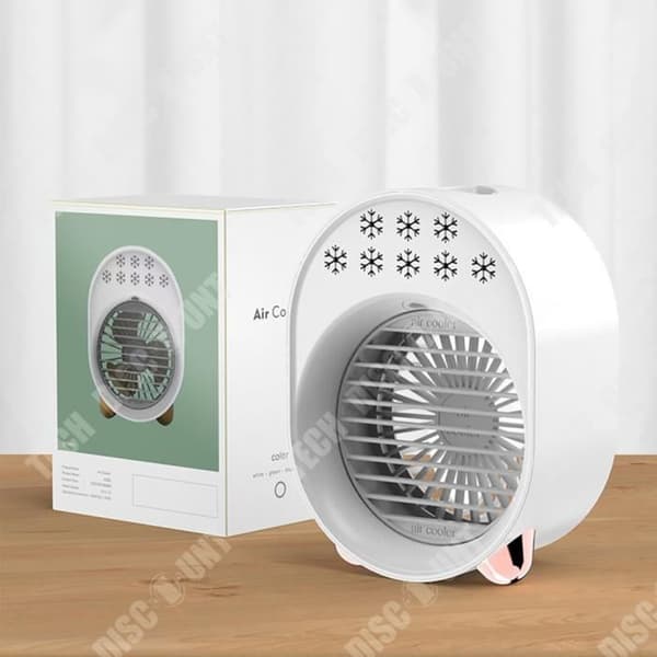 TD® Portable Vaporizer Mini USB Air Cooler Hemma sovsal Office Small Desktop Vattenkylningsfläkt