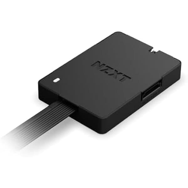 NZXT Kontrollcenter - Digital styrning av RGB-belysning och PWM-fläktar - Styr upp till 5 Svart