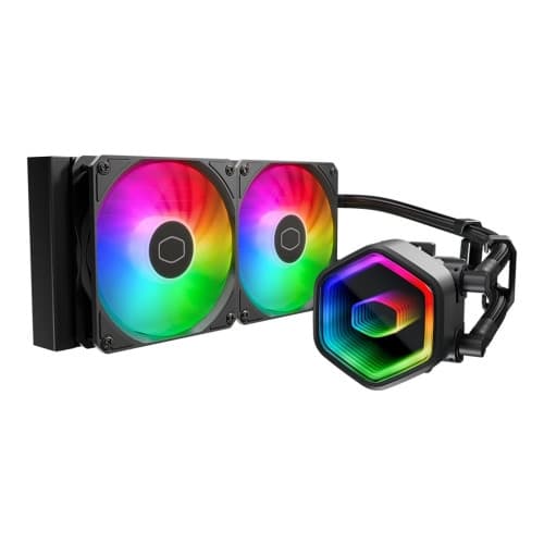 Cooler Master MasterLiquid 240 Core II - kylsystem med vätska till processorn Svart