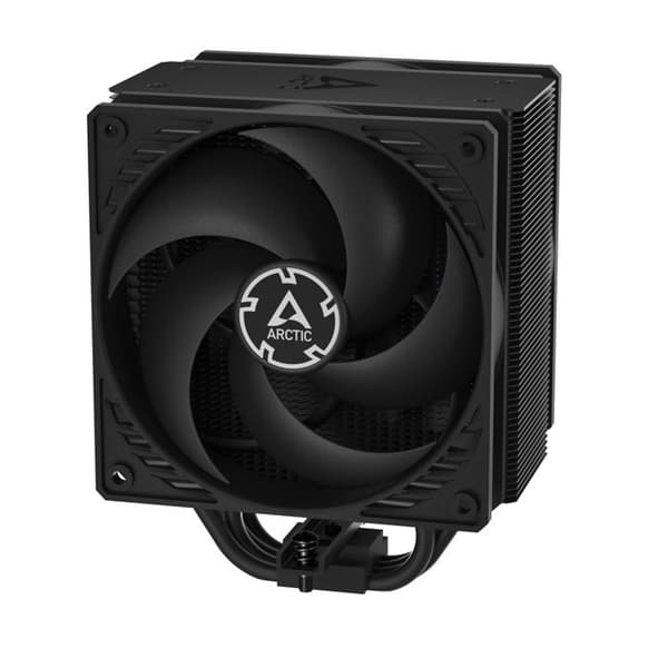 ARCTIC Freezer 36 (svart) - CPU-kylare med ett torn med push-pull, två tryckoptimerade 120 mm P-fläktar, lager