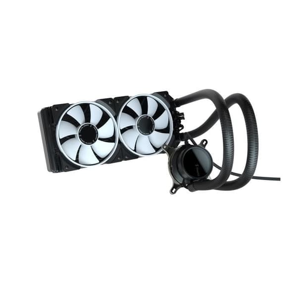 FRACTAL DESIGN Celsius + S24 Prisma - Vattenkylning RGB - 240 mm Svart