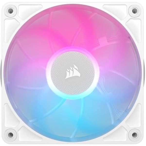 Vattenkylare - CORSAIR - iCUE LINK RX120 RGB MAX - Vit - Hög prestanda - Tyst