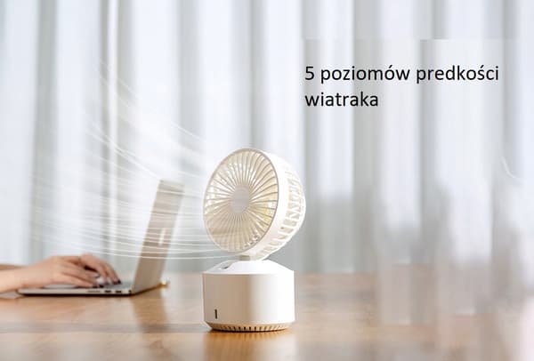AIRCONDITIONER VENTILATOR VINDMASKINE 2000mAh USB