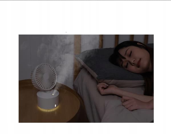 AIRCONDITIONER VENTILATOR VINDMASKINE 2000mAh USB