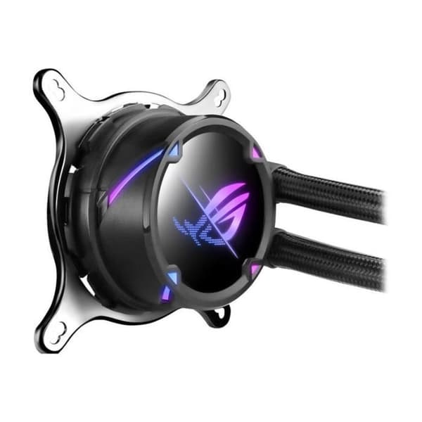 Kit för vattenkylning - ASUS - ROG Strix LC II 360 ARGB - Silver/svart - 120 mm - Tyst