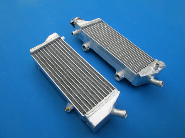 Motorcykel Aluminium Radiator, Letvægts Konstruktion, Forbedret Køleeffektivitet, Perfekt Pasform til KTM Modeller