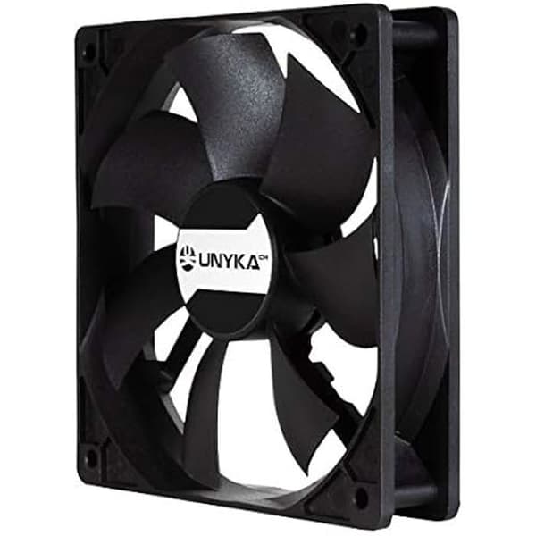Fläkt - UNYKACH - CH 120 mm - Svart - 120 mm - Server Svart