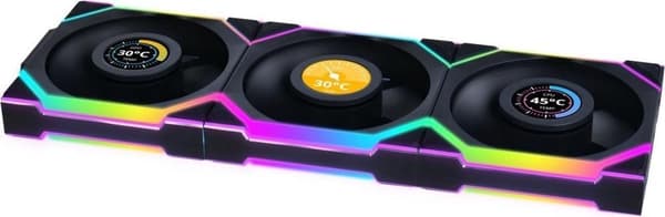 Kassevifte 120mm/g99.12slLCD1w3b.00 lian li, Lian li